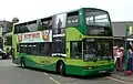 A Southern Vectis Plaxton President-bodied Volvo B7TL in Cowes, Isle of Wight.
