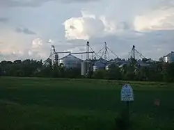 Looking into Garwin from the south