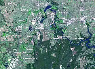 The core area of Sydney’s south-western suburbs