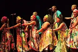 The choir in Graz, Austria (2014)