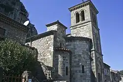 The church in Soyons