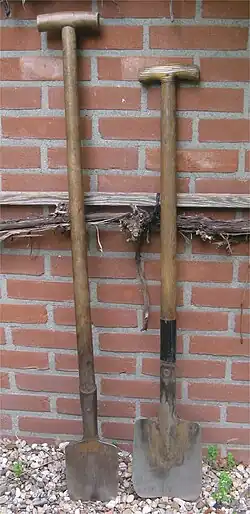 Two typical spades