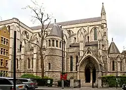 Façade of an ornate Gothic church
