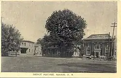 1909 image of Depot Square in Sparkill