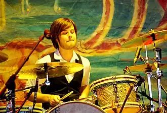 Spencer performing in 2009
