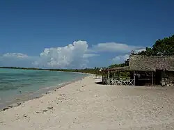 White sand beach in Cayo Coco