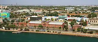 View of Spotswood from Westgate Bridge