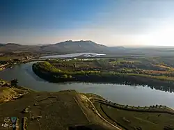 The Danube near Turcoaia