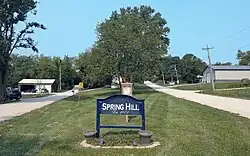 Spring Hill welcome sign