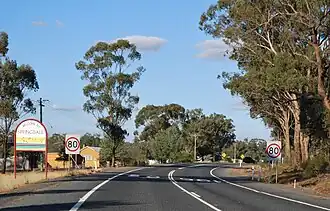 Entering Springdale