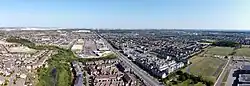 Aerial view of Springdale