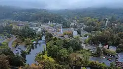 Springfield, VT, from the south