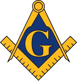 Square and Compasses, symbol of Freemasonry