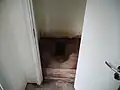 Squat toilet in Tsarskoye Selo, Russia (Pit Toilet)