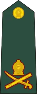 Lieutenant general[49] (Sri Lanka Army)