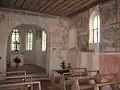 Interior of the chapel