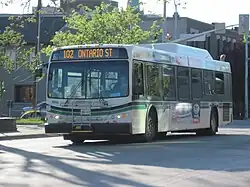Bus 0805, a 2008 New Flyer DE40LFR.