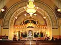 View of interior of St. George Antiochian Orthodox Church