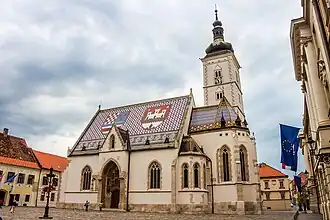 St. Mark's Church in Zagreb