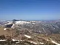 View from summit looking west to Heavenly Twins