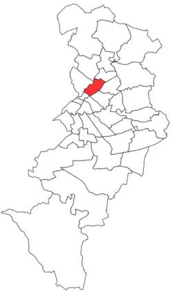 St. Michael's ward (1931) within Manchester