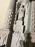 Statuary at the cathedral.