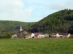 A general view of Saint-Bresson