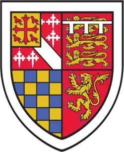 St Edmund's College heraldic shield