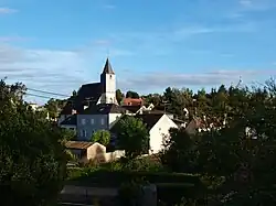 The centre of Saint-Firmin-des-Bois