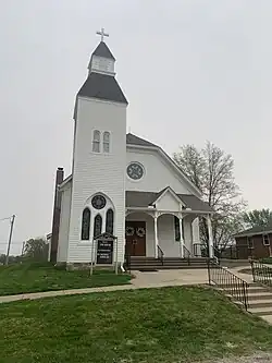 St. Joseph Catholic Church in Easton, April 2025
