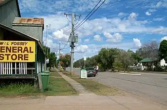 View along St Lawrence's main street