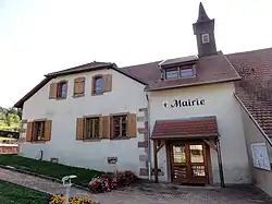 The town hall in Saint-Pierre-Bois