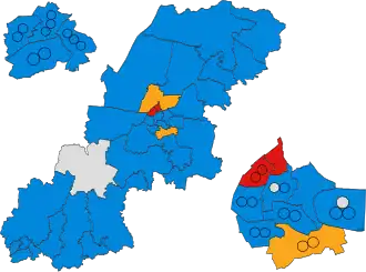 2007 results map