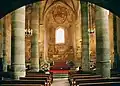 View of the central apse