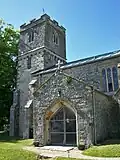 Tower and door