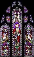 Window by William Holland in chancel
