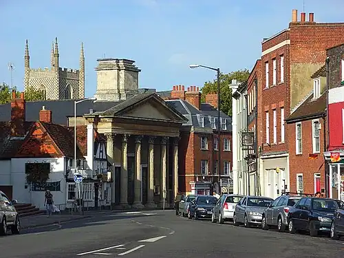 Castle Street in the town venter of Reading