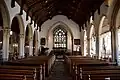 Interior view of nave and chancel
