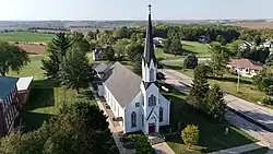 St. Peter's Catholic Church in Cosgrove
