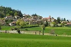 A general view of Saint-Sorlin