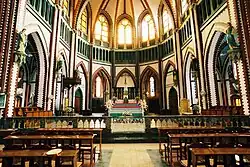 Image 38Saint Mary's Cathedral in Downtown Yangon is the largest Roman Catholic cathedral in Burma. (from Culture of Myanmar)