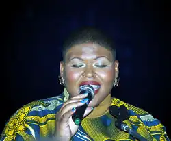 Barthe performing at the Infusion Lounge in 2011