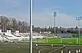 East stand of Čukarički Stadium, April 2018