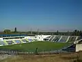 View on Smederevo Stadium from a nearby hill near its south-east corner, October 2009