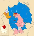 2003 results map