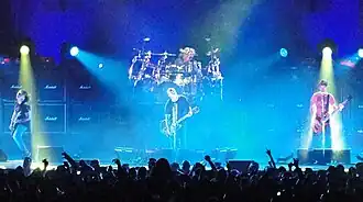 Staind performing at the LEC