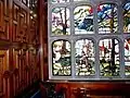 View of one of Clayton and Bell’s stained-glass windows.