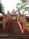 Main stairway leading to the Pagoda