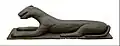 Black Panther, 1975, wood, 150x50cm MNMA, Jagodina
