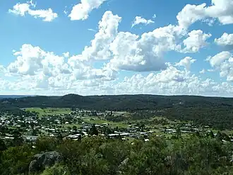The town of Stanthorpe
